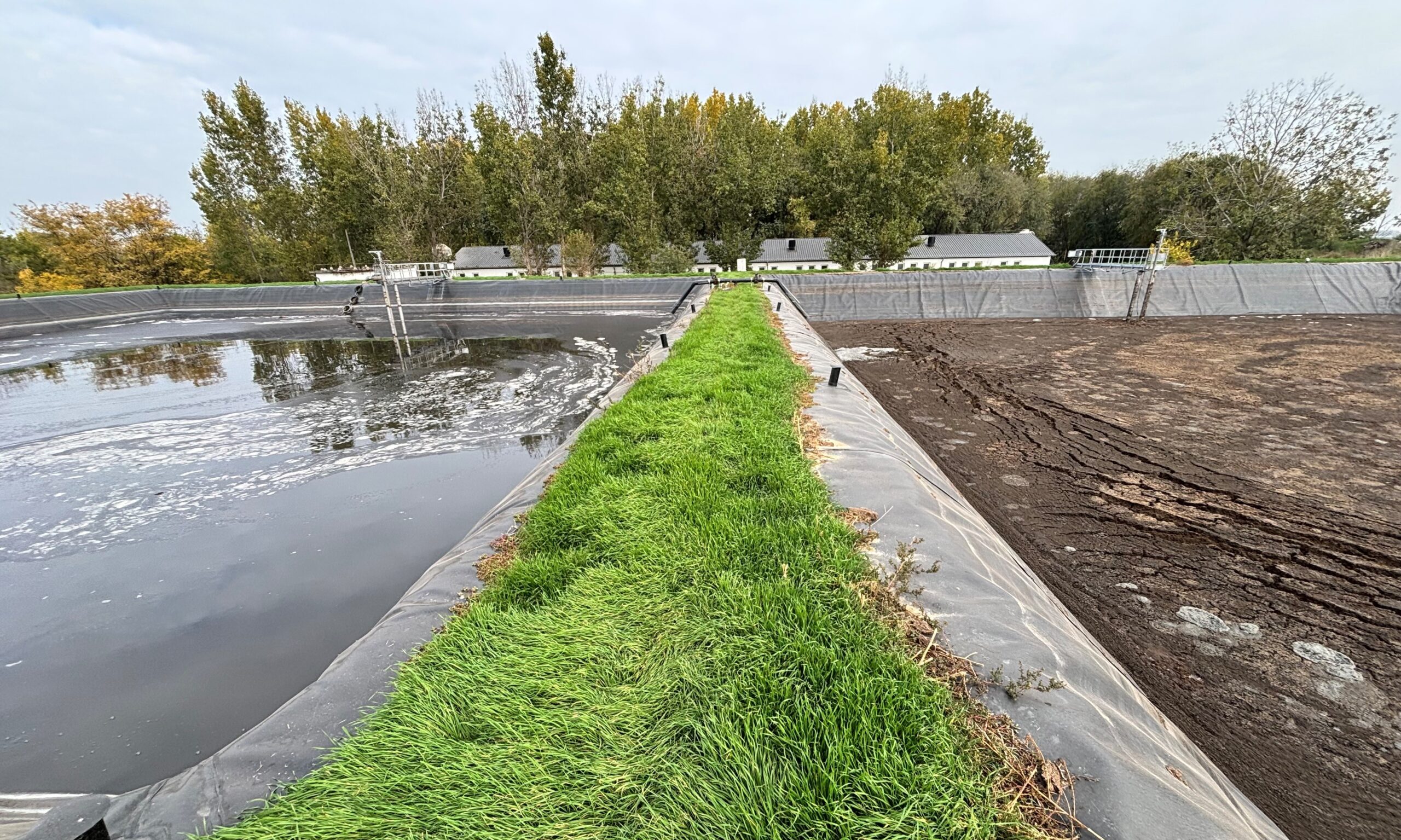 Liquéfaction totale du lisier (avant és apres)